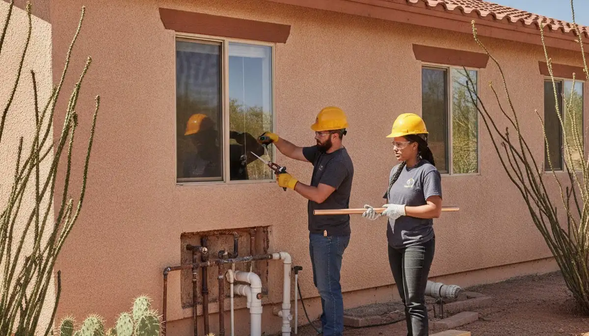 Emergency plumbing repair service in Tucson, AZ for fast leak and pipe fixes