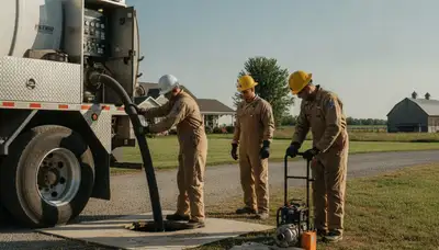 Septic pumping service for Tucson, AZ homes by a local plumbing repair team