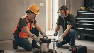 Sump pump installation service for Tucson, AZ home protection during monsoon flooding